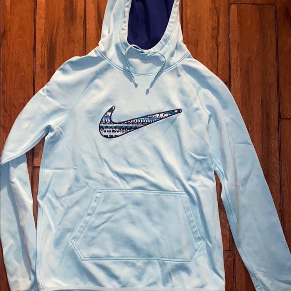 turquoise nike hoodie